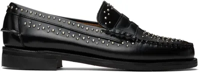 Sebago Black Dan Studs Loafers