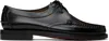 Sebago Black James Oxfords In Black
