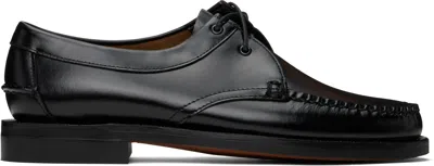 Sebago Black James Oxfords