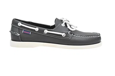 Sebago Docksides Portland Blue Nite Shoes