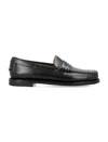 Sebago Black Pull-on Loafers