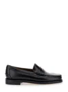Sebago Man Loafers Burgundy Size 9 Soft Leather In Black
