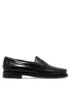 Sebago Black Pull-on Loafers