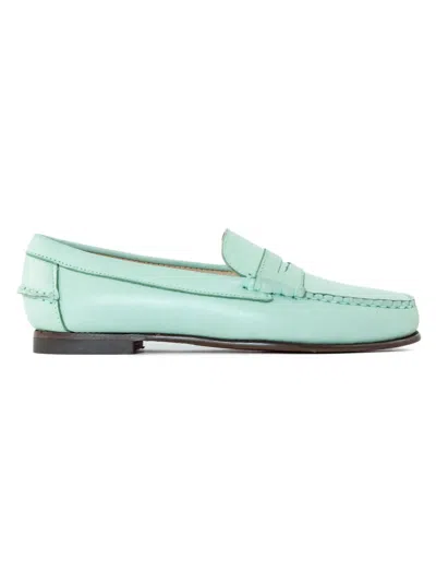 Sebago Blue Ice Smooth Grain Leather Loafer