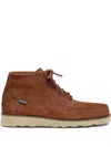 Sebago Tala Leather Lace-up Boots In Brown