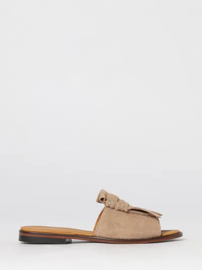 Sebago Heeled Sandal  Woman Color Camel In Brown