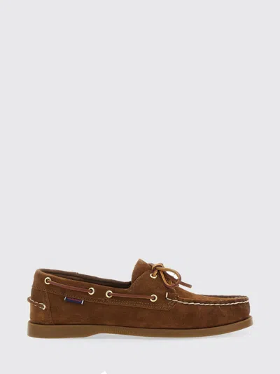 Sebago Portland Artisan Suede Boat Loafers In Brown