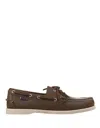 Sebago Docksides Portland - Leather Moccasin In Brown