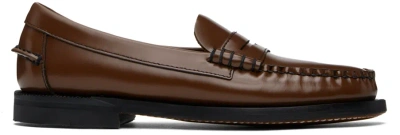 Sebago Brown Classic Dan Loafers