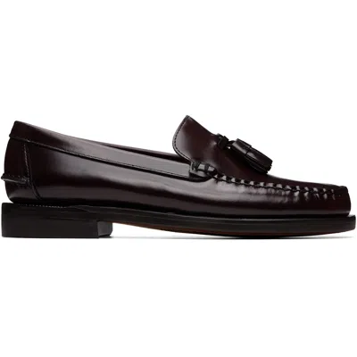 Sebago Brown Classic Will Loafers In Blue
