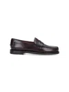 Sebago Brown Dan Leather Loafers In Multi