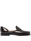 Sebago 'luisa' Loafers In Brown Leather