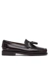 Sebago Brown Leather Loafers In Brown