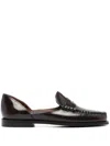 Sebago 'luisa' Loafers In Brown Leather