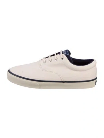 Pre-owned Sebago Canvas Sneakers In Neutral