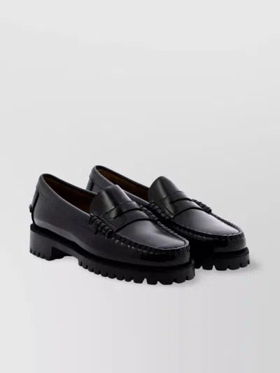 Sebago Chunky Sole Loafers Penny Strap
