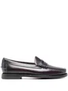 Sebago Classic Brown Leather Loafers In Gray