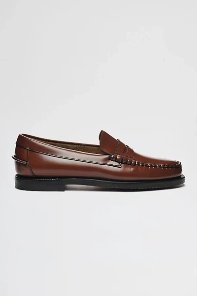 Sebago Classic Dan Leather Loafer In Brown, Women's At Urban Outfitters