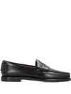 Sebago Classic Dan Leather Loafers In Black
