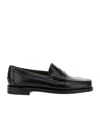 Sebago Man Loafers Burgundy Size 9 Soft Leather In Black