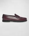 Sebago Classic Dan Penny Loafer In Garnet