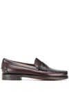 Sebago Bottega Veneta Black Nappa Leather Leaf Sandals In Black