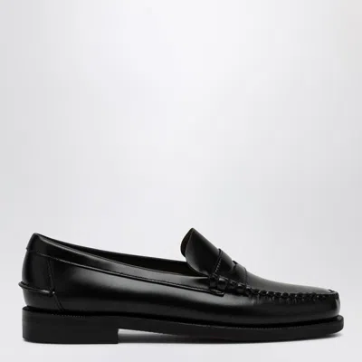 Sebago Classic Dan Penny Loafers In Black