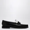 Sebago Classic Dan Loafer Black/white In Black