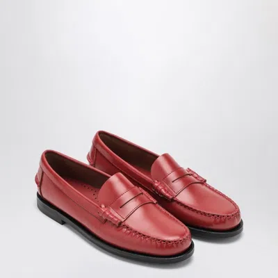 SEBAGO SEBAGO  CLASSIC DAN LOAFER RED
