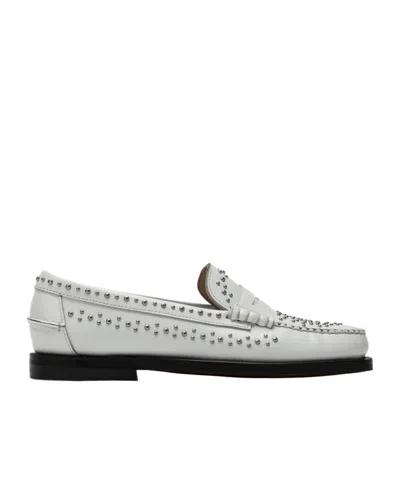 SEBAGO DAN STUD-EMBELLISHED LOAFERS