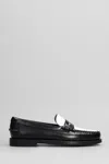 Sebago Classic Dan Loafer Black/white