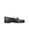 Sebago Classic Dan Loafer Black/white In Black