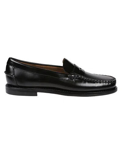 Sebago Classic Dan Loafers In Black