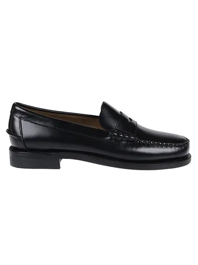 Sebago Classic Dan Loafers In Black