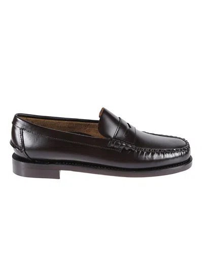 Sebago Classic Dan Loafers In Black