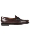 Sebago Classic Dan Penny Loafer In Brown Burgundy