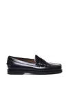 Sebago Classic Dan Loafers In Soft Leather In Black