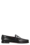 Sebago Classic Dan Moccasins In Leather In Black