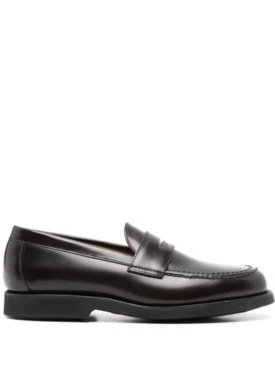 Sebago Classic Dan Moccassini In Soft Leather In Nero