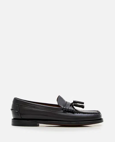Sebago Classic Dan Multi Tassel Leather Loafer In Black