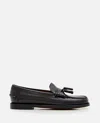 Sebago Classic Dan Multi Tassel Leather Loafer In Black