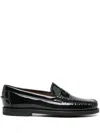 Sebago Classic Dan Smooth Leather Loafers In Black