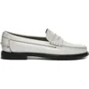 Sebago Classic Dan Pigment Loafers In White