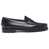 Sebago Black Calf Leather Loafers