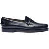 Sebago Dan Perforation Penny Loafer In Black