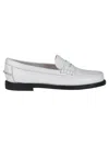 Sebago Moccasters In White