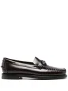 Sebago Classic Joe Woman In Brown Burgundy