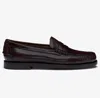 Sebago Black Leather Loafers In Brown