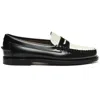 Sebago Classic Dan Smooth Leather Loafers In Black