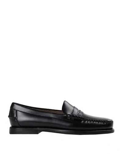 Sebago Classic Dan Woman Woman Loafers Black Size 10 Soft Leather
